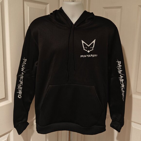 Rauw Alejandro Black Hoodie Men Woman Size L Harajuku Pullover Streetwear Unisex - Picture 2 of 10